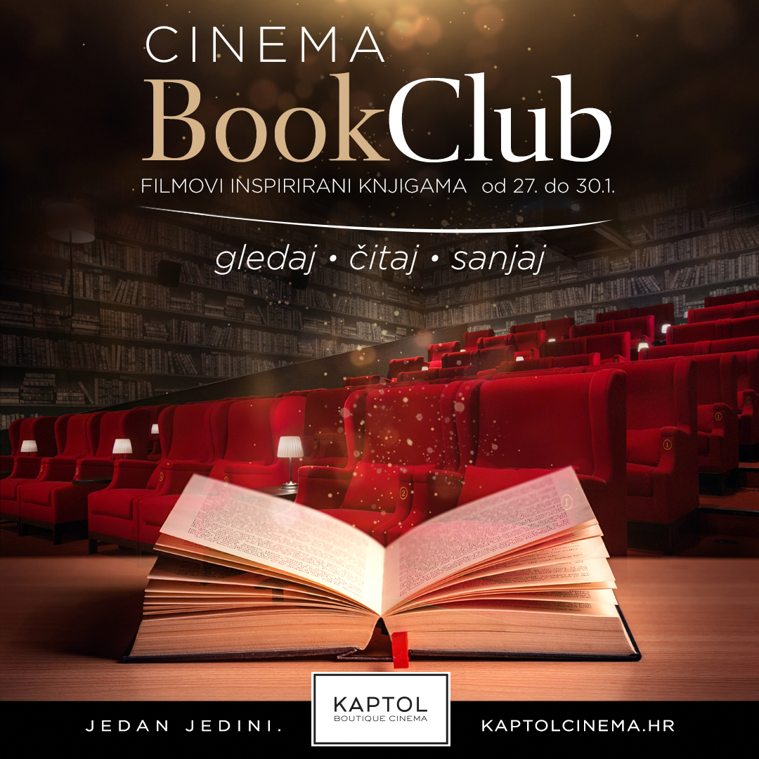 Cinema Book Club – CineStar donosi novi koncept za sve ljubitelje knjiga i filmova